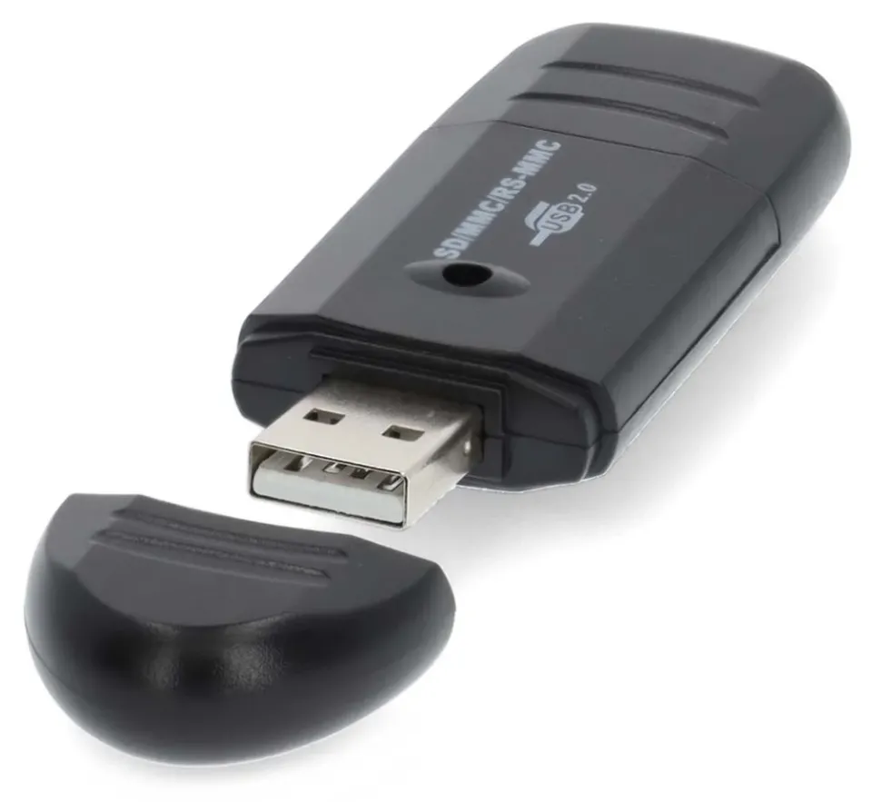 Nedis CRDRU2100BK - Čtečka Paměťových Karet | Multifunkční | USB 2.0