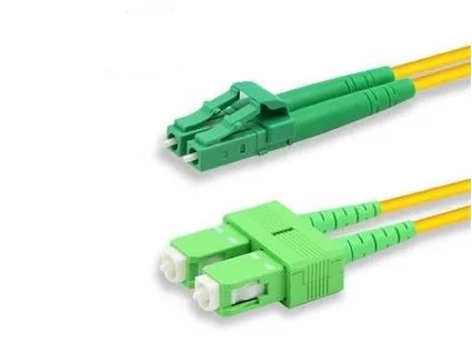 Patchcord FO duplex LC/APC-SC/APC 9/125um SM, 3m, OS2, 1,8mm