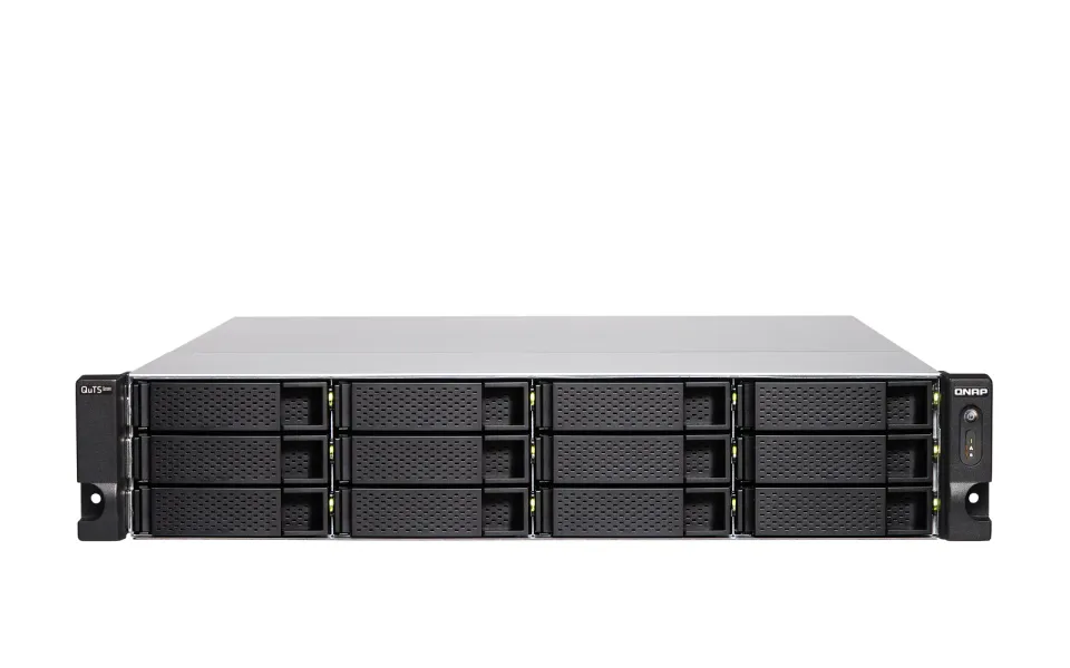 QNAP TS-h1886XU-RP-R2-D1622-16G (Xeon 3,2GHz, ZFS, 16GB ECC RAM, 12x3,5"+6x2,5", 4xGbE,2x10GbE SFP+)