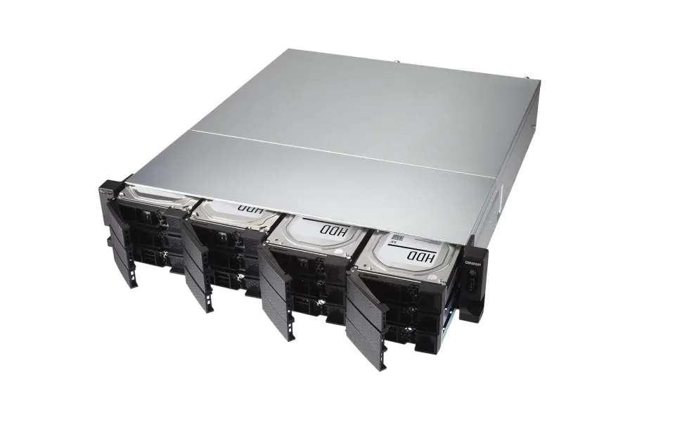 QNAP TS-h1886XU-RP-R2-D1622-16G (Xeon 3,2GHz, ZFS, 16GB ECC RAM, 12x3,5"+6x2,5", 4xGbE,2x10GbE SFP+)