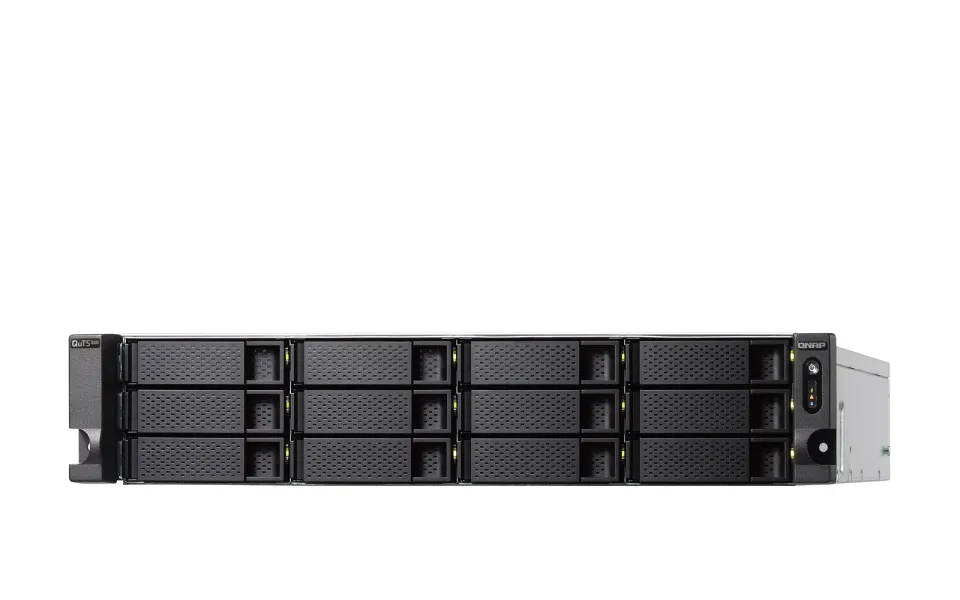 QNAP TS-h1886XU-RP-R2-D1622-16G (Xeon 3,2GHz, ZFS, 16GB ECC RAM, 12x3,5"+6x2,5", 4xGbE,2x10GbE SFP+)