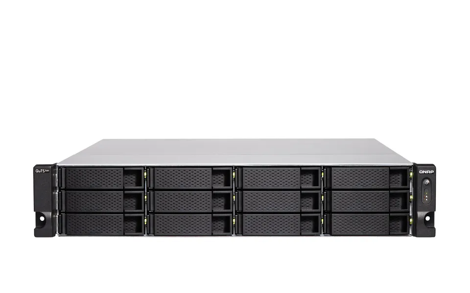 QNAP TS-h1886XU-RP-R2-D1622-16G (Xeon 3,2GHz, ZFS, 16GB ECC RAM, 12x3,5"+6x2,5", 4xGbE,2x10GbE SFP+)