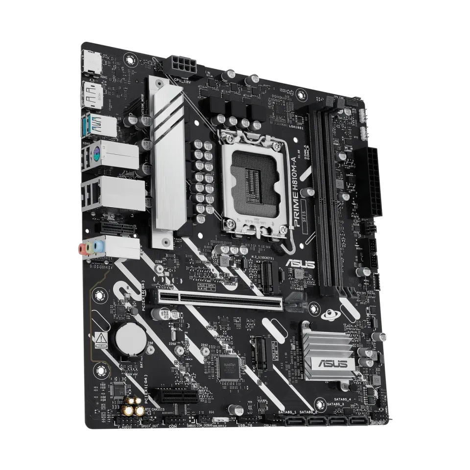 ASUS MB Sc LGA1851 PRIME H810M-A-CSM, 2xDDR5, 1xDP, 1xHDMI, mATX