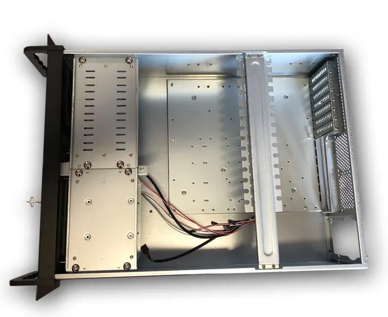 DATACOM 19" Case IPC 4U/585mm šedý bez PSU