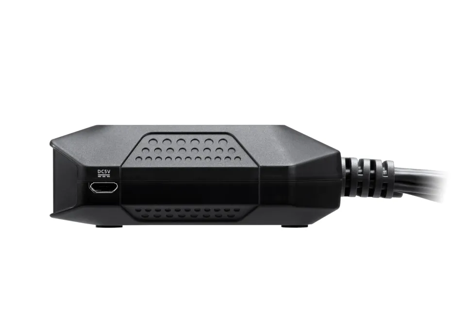 ATEN 2-port 4K USB-C/Displayport Hybrid KVMP, audio, 1.2m kabely