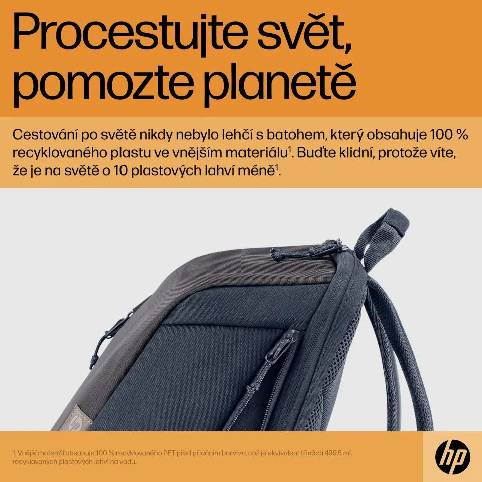 HP Travel 18L 15.6 BNG Laptop Bckpck