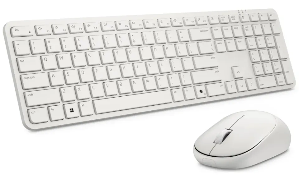DELL KM526 bezdrátová klávesnice a myš US/ mezinárodní - bílá