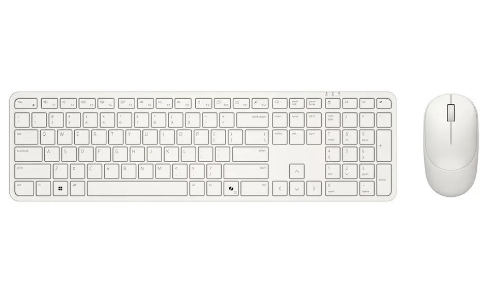 DELL KM526 bezdrátová klávesnice a myš US/ mezinárodní - bílá