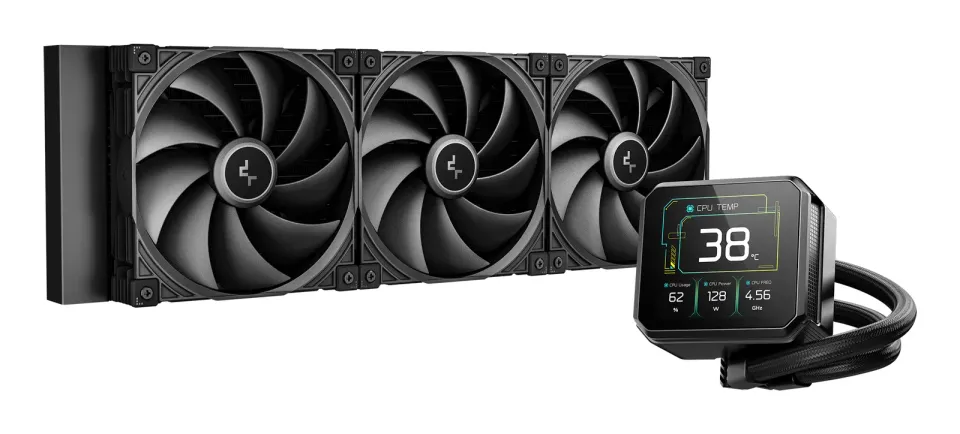 DEEPCOOL Vodní chladič SPARTACUS 420, 3x140mm, AM5, LGA1851, černá