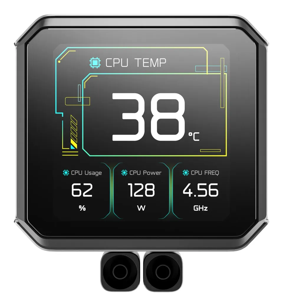 DEEPCOOL Vodní chladič SPARTACUS 420, 3x140mm, AM5, LGA1851, černá