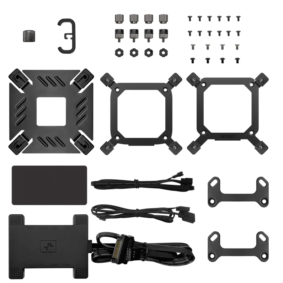 DEEPCOOL Vodní chladič SPARTACUS 420, 3x140mm, AM5, LGA1851, černá