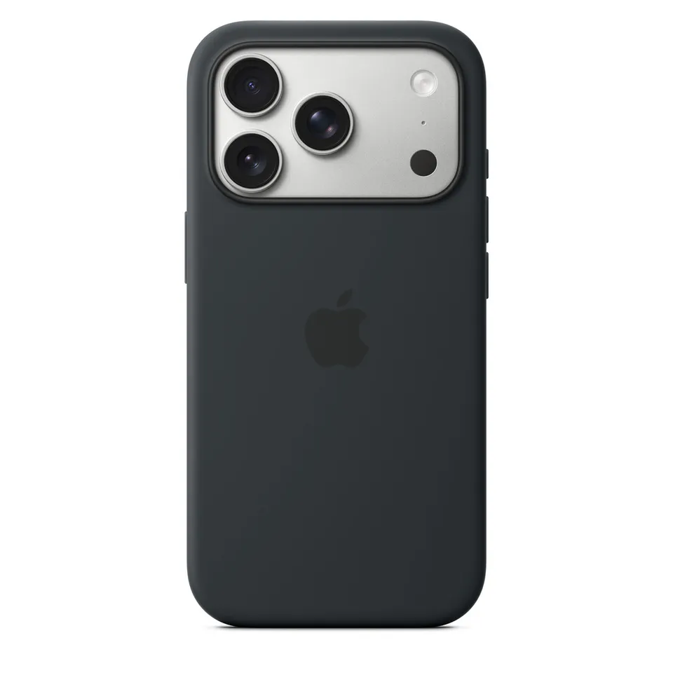 iPhone 17 Pro Silicone Case with MS – Black / SK