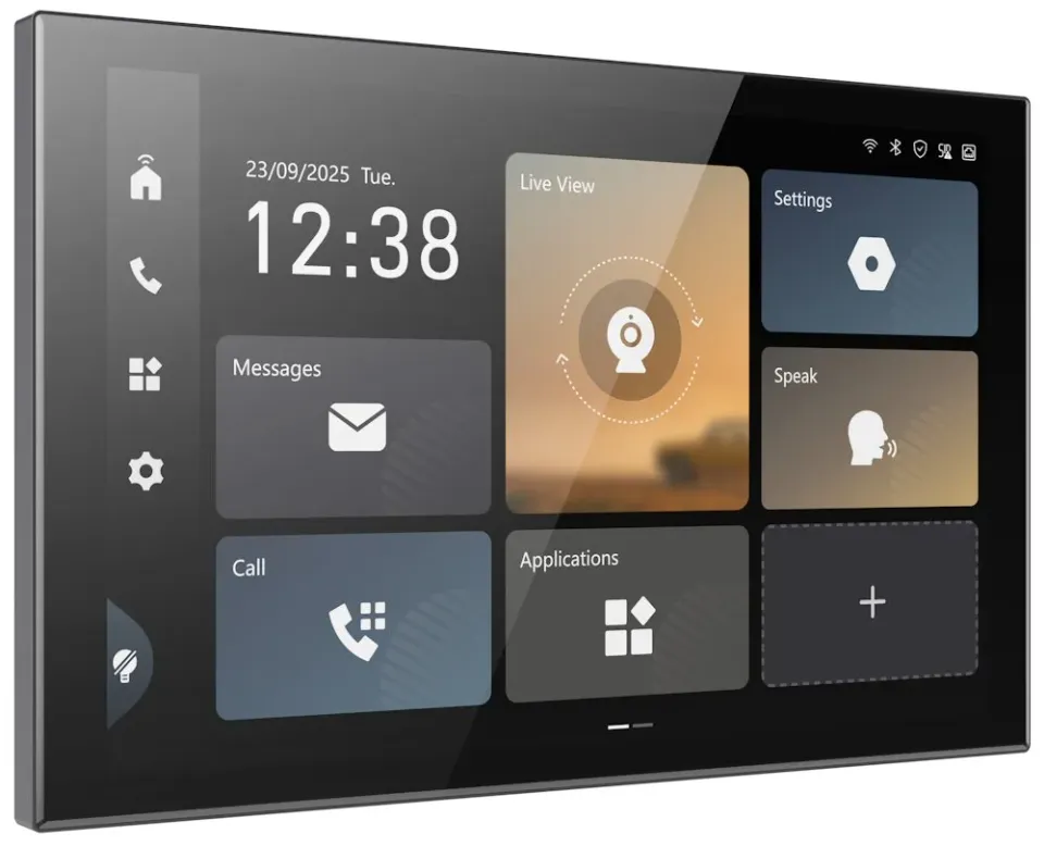 Hikvision DS-KH9570-WTE1(O-STD)/S - 10" IP bytový dotykový Android monitor, Wi-Fi; BT, PoE