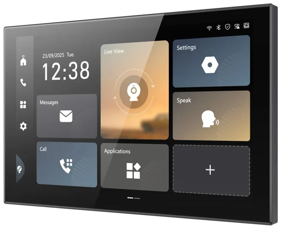 Hikvision DS-KH9570-WTE1(O-STD)/S - 10" IP bytový dotykový Android monitor, Wi-Fi; BT, PoE