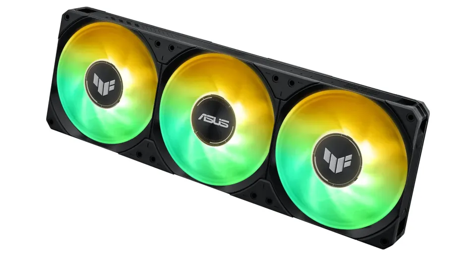 ASUS vodní chladič CPU AIO TUF GAMING LC III 360 ARGB LCD, 3x120mm, LGA1851, AM5