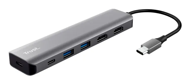 TRUST Rozbočovač Dalyx 6-in-1 USB-C Multiport Adapter