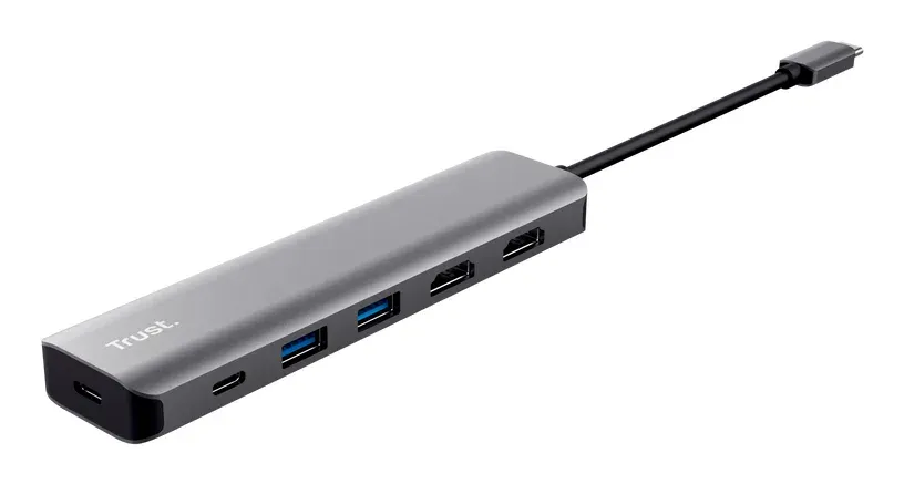 TRUST Rozbočovač Dalyx 6-in-1 USB-C Multiport Adapter