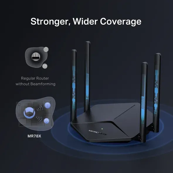Mercusys MR78X AX2700 WiFI 6 Dual-Band router