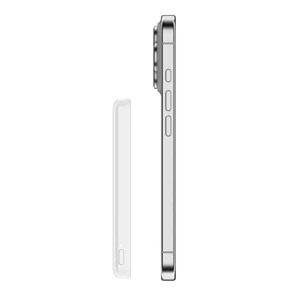 Belkin BOOST CHARGE Qi2 Magnetická Bezdrátová PowerBanka, 10000mAh, slim, bílá