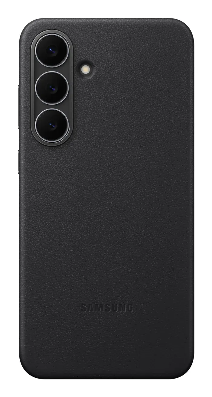 Samsung Ochranný Kryt z Veganské Kůže S25 FE Black