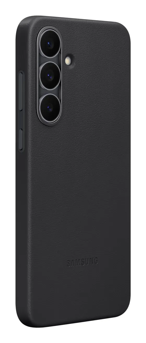 Samsung Ochranný Kryt z Veganské Kůže S25 FE Black