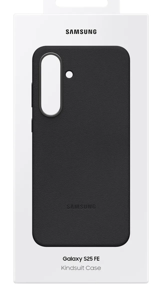 Samsung Ochranný Kryt z Veganské Kůže S25 FE Black