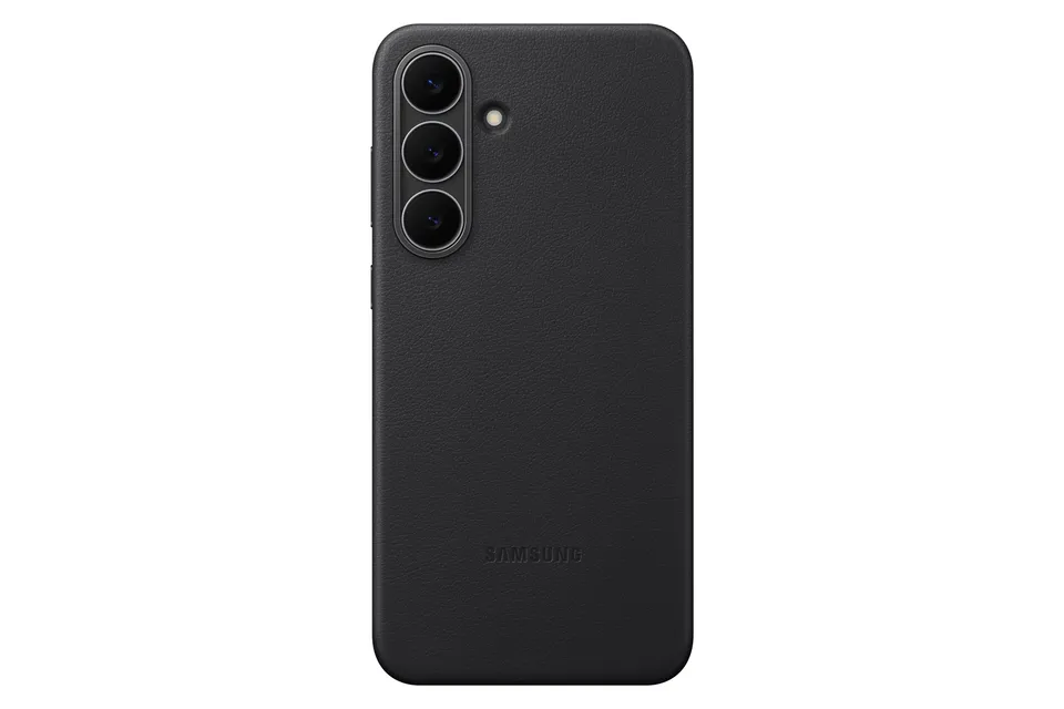 Samsung Ochranný Kryt z Veganské Kůže S25 FE Black