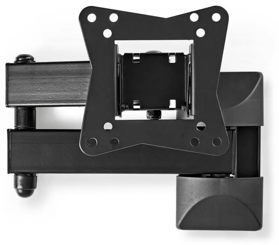 NEDIS nástěnný držák pro LCD a TV/ 10 - 32"/ nosnost 30 kg/ náklon ± 15°/ otáčení 180°/ kloubový (3 klouby)
