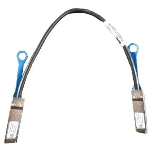 Dell Networking Cable 100GbE QSFP28 to QSFP28 Passive Copper Direct Attach 0.5 M