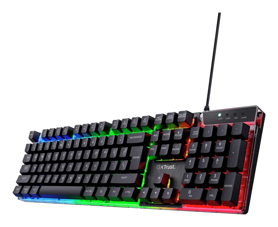TRUST GXT 835 Azor/Drátová USB/CZ-SK layout/Černá
