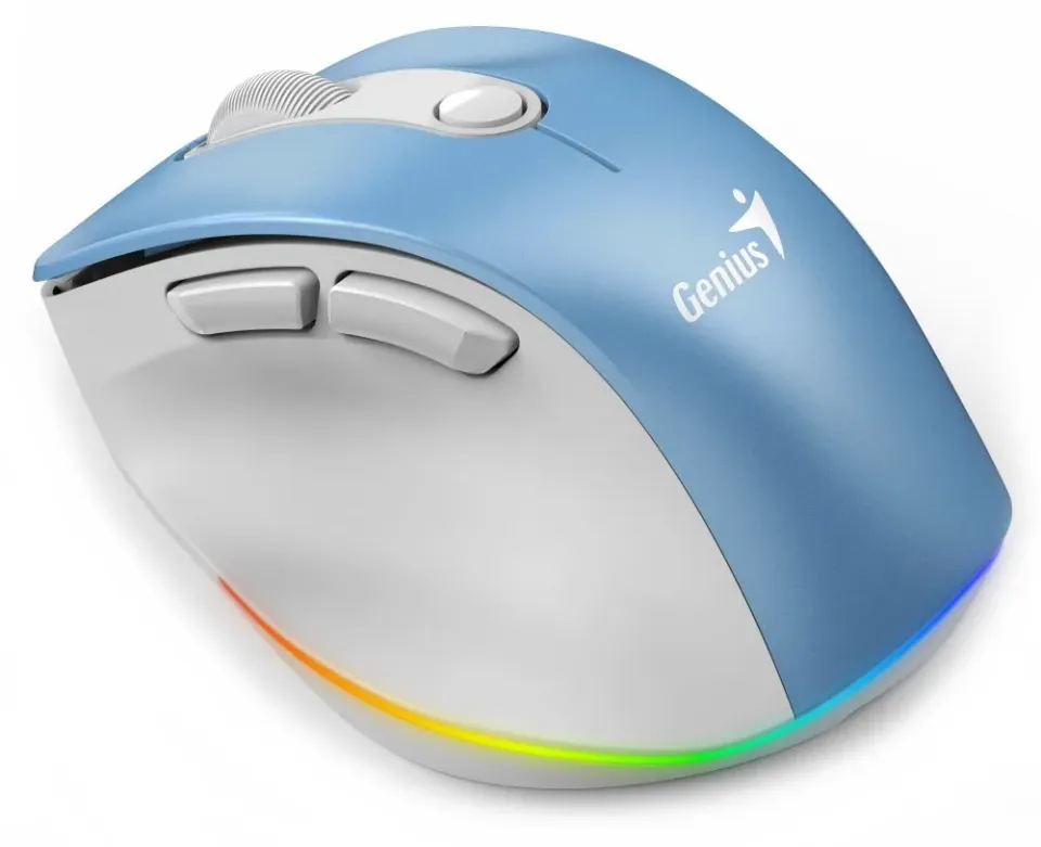Genius Ergo 9000S Pro Myš, bezdrátová, optická, 2400DPI, 6 tlačítek, BT, 2,4GHz, (31030039401)