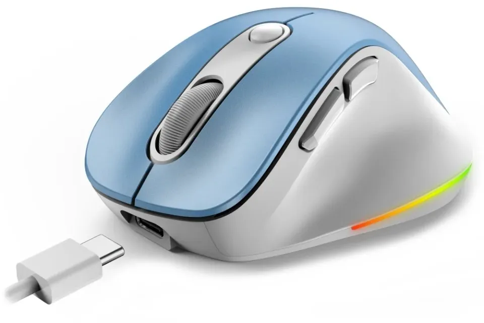 Genius Ergo 9000S Pro Myš, bezdrátová, optická, 2400DPI, 6 tlačítek, BT, 2,4GHz, (31030039401)