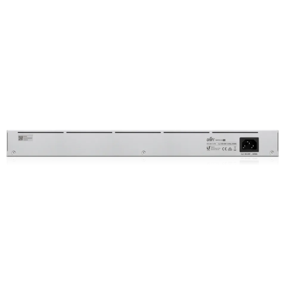 UBNT UniFi Switch USW-16-POE Gen2 [16xGigabit, 8x PoE out 42W, 802.3at/af, 2xSFP, 36Gbps]