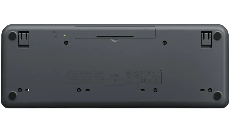 Logitech klávesnice K250/ Kompaktní/ Bezdrátová/ Bluetooth/ CZ/ Černá