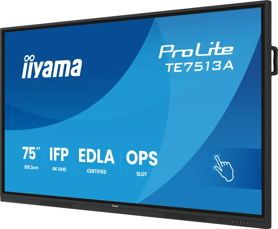 75" iiyama TE7513A-B3AG:IPS,4K,40P,EDLA