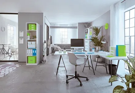 LEITZ Univerzální krabice Click&Store, velikost M (A4), zelená
