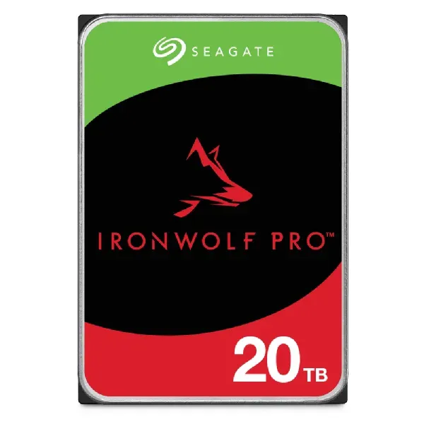 SEAGATE ST20000NT001 hdd IronWolf PRO 20TB CMR 7200rpm 256MB NAS HDD 24x7 285MB/s 3.5 RAID SATA3-6Gbps