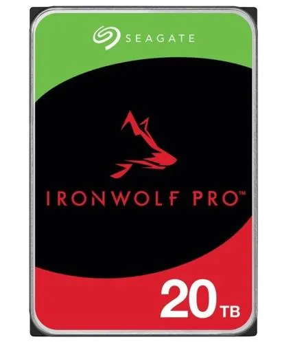 SEAGATE ST20000NT001 hdd IronWolf PRO 20TB CMR 7200rpm 256MB NAS HDD 24x7 285MB/s 3.5 RAID SATA3-6Gbps
