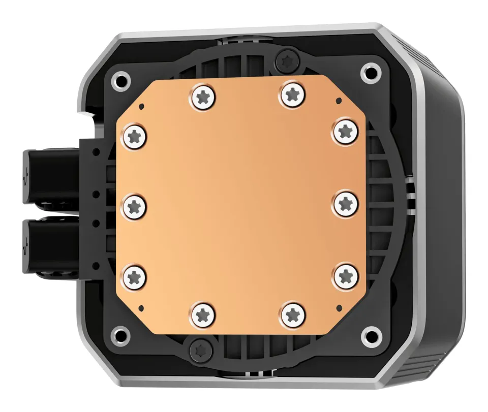 DEEPCOOL vodní chladič MYSTIQUE 360 / 3x120mm fan / dig. displej / Intel i AMD / černý