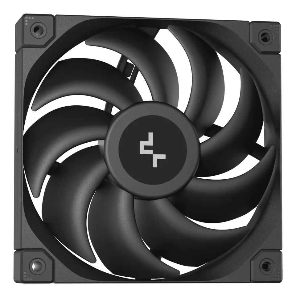 DEEPCOOL vodní chladič MYSTIQUE 360 / 3x120mm fan / dig. displej / Intel i AMD / černý