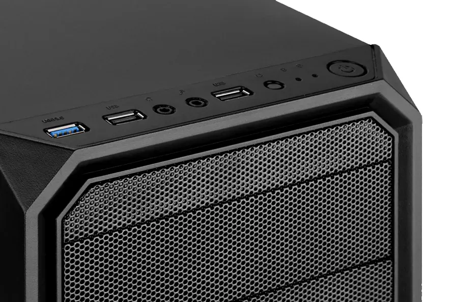EVOLVEO Shaw 2, case mATX, 3 x USB, 1 x 120 mm ventilátor