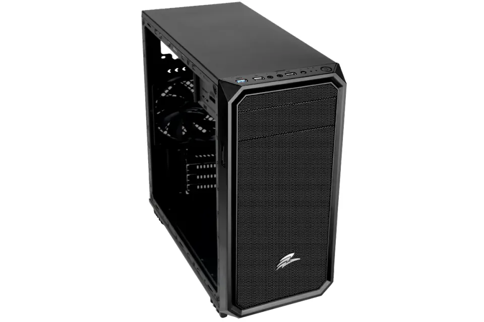 EVOLVEO Shaw 2, case mATX, 3 x USB, 1 x 120 mm ventilátor
