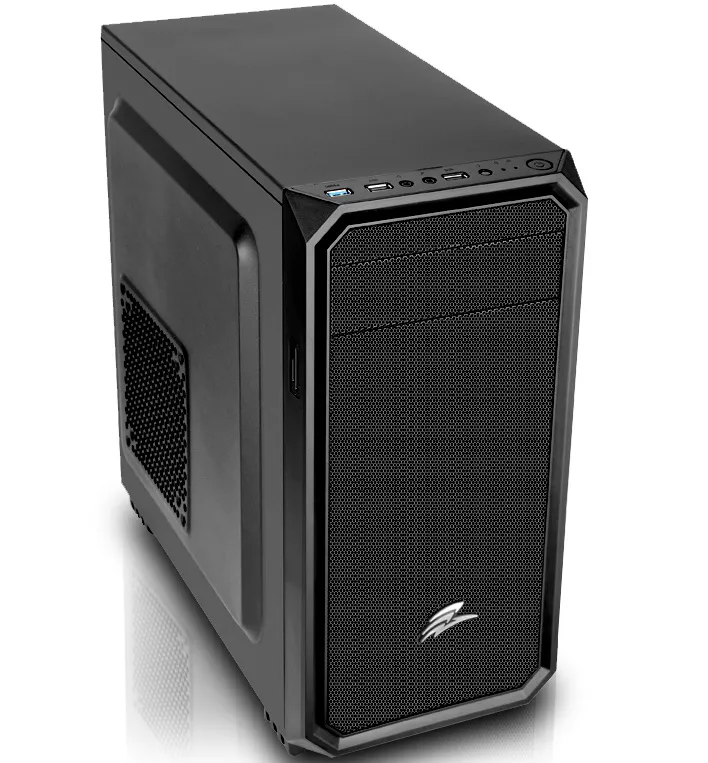 EVOLVEO Shaw 2, case mATX, 3 x USB, 1 x 120 mm ventilátor