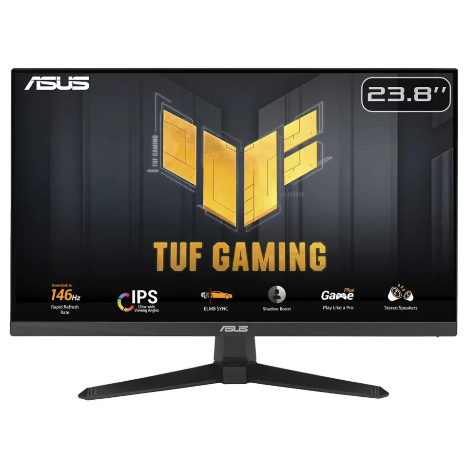 ASUS TUF/VG249QE5A/23,8"/IPS/FHD/144Hz/1ms/Černá/3R