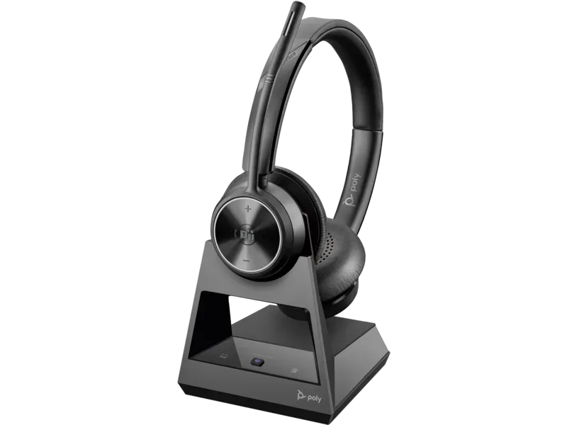 HP Poly Savi 7320 Office Stereo DECT 1880-1900 MHz Headset EMEA-INTL English Loc-Euro
