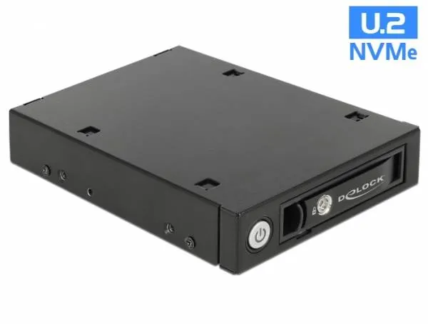 Delock Výměnný rámeček 3.5” pro 1 x 2.5” SSD U.2 NVMe nebo HDD nebo SSD SATA neb