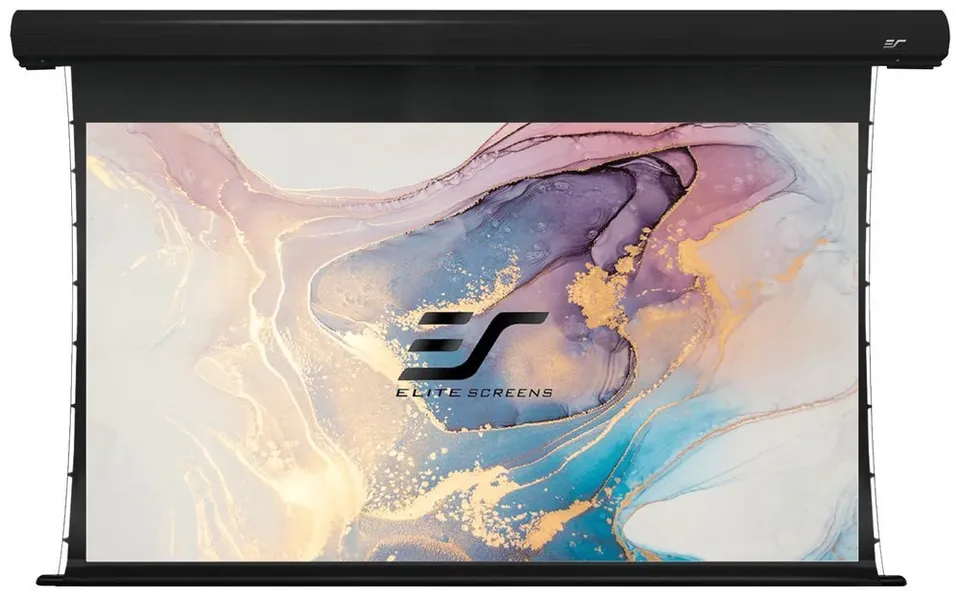 ELITE SCREENS plátno elektrické motorové 120" (305cm)/ 16:9/149,6×265,7cm/ hliníkový case černý/20" drop/MaxWhite FG