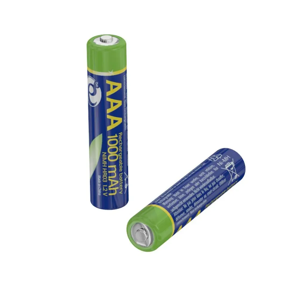 GEMBIRD NiMH nabíjecí baterie AAA 1000mAh 2ks