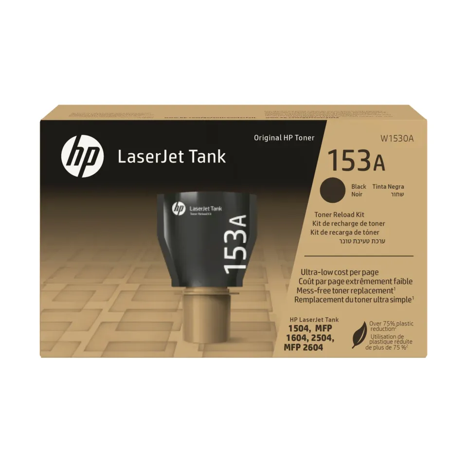 HP W1530A originální toner černý č.153A cca 2500str. (pro HP LaserJet Tank 1504w, 1604w, 2504dw, 2604)