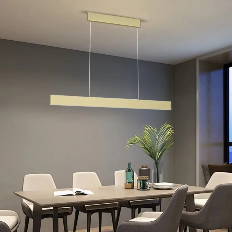 IMMAX NEO LISTON SMART závěsné svítidlo 118cm 18W zlaté Zigbee 3.0, TUYA